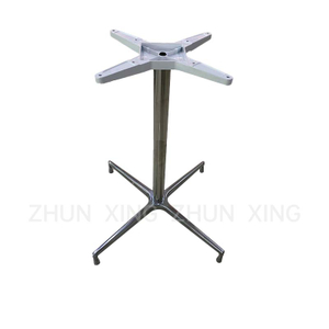 bases de mesa auxiliar de metal